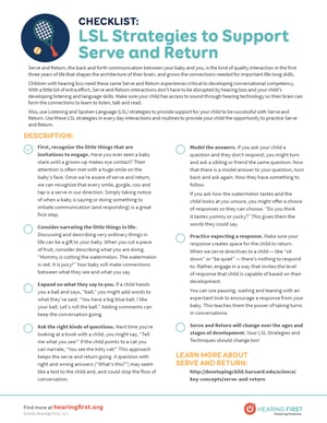 Preview for LSL Strategies to Support Serve & Return PDF